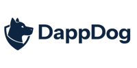 DappDog Logo with Side Text